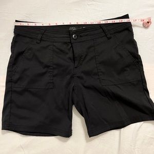 PrAna Olivia Shorts! Black, size 10, like new!